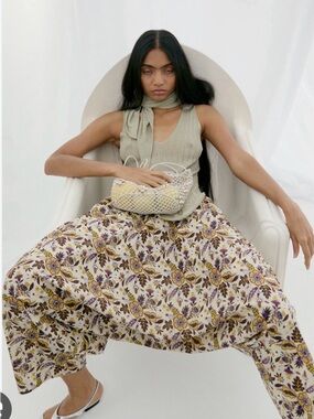 Rachel Comey Harem Pant - Neutral Floral